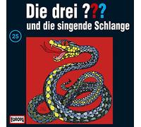 Die drei ??? 025 und die singende Schlange. (drei Fragezeichen). CD