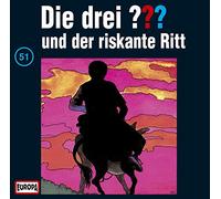 Die drei ??? 051 und der riskante Ritt. (drei Fragezeichen). CD