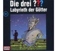 DIE DREI ??? "LABYRINTH DER GÖTTER (FOLGE 91)" CD HÖRBUCH NEW