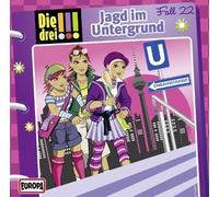 Die Drei !!! – 022 : Jagd im Untergrund – CD – EUROPA