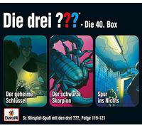 Die Drei ??? – Coffret 40 (épisodes 119, 120, 121) – CD