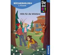 Die drei !!!, Bücherhelden 2. Klasse, Hilfe für die Wildtiere (drei Ausrufezeichen) Gut lesen können - Erstlesebuch ab 7 Jahren mit Leserätseln zum Mitknobeln, spannende Detektivgeschichten mit Kim, F