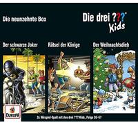Die drei ??? Kids – Coffret 19 (55–57) : Der schwarze Joker / Rätsel der Könige / Der Weihnachtsdieb