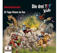 Die Drei ??? Kids - Adventskalender-24 Tage Chaos im Zoo [Import]