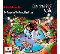 USM Calendrier de l'Avent Die Drei ??? Kids – 24 jours au Cirque de Noël