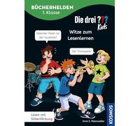 Die drei ??? Kids, Bücherhelden 1. Klasse, Witze zum Lesenlernen: Leicht lesen lernen - Witze für Erstleser - lache mit Justus, Peter und Bob und lerne spielerisch lesen - für Kinder ab 6 Jahren