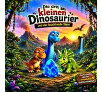 Die drei kleinen Dinosauerier und der leuchtende Stein: aufregende Dinogeschichte für Träumer - Kinderbuch - ab 2 Jahren