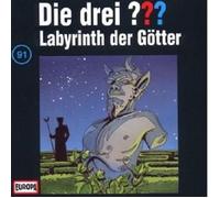 DIE DREI ??? "LABYRINTH DER GÖTTER (FOLGE 91)" CD HÖRBUCH NEW