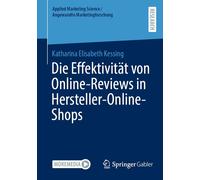 Die Effektivität Von Online-Reviews In Hersteller-Online-Shops