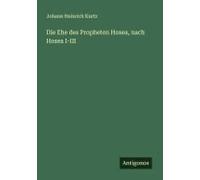 Die Ehe Des Propheten Hosea, Nach Hosea I-Iii