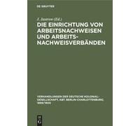 Die Einrichtung Von Arbeitsnachweisen Und Arbeitsnachweisverbänden