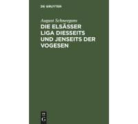 Die Elsässer Liga Diesseits Und Jenseits Der Vogesen