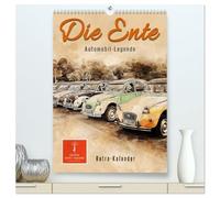 Die Ente - Automobil Legende (hochwertiger Premium Wandkalender 2026 DIN A2 hoch), Kunstdruck in Hochglanz: Von der Bauernkutsche zum Kultobjekt.