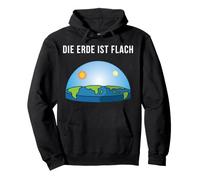 Die Erde Ist Flach - Flat Earth Society Flache Erde Modèle Sweat à Capuche