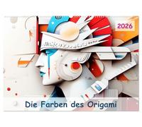 Die Farben des Origami (Wandkalender 2026 DIN A2 quer), CALVENDO Monatskalender: Dieser Kalender enthält eine einzigartige Sammlung farbenfroher ... ihrer Stärke, Würde und Schönheit darstellen.