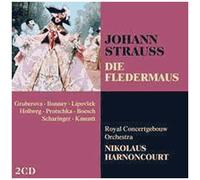 NIKOLAUS/CGO HARNONCOURT - DIE FLEDERMAUS 2 CD NEUF
