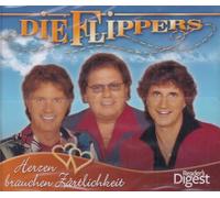 Die Flippers - Die Flippers - 4-CD-Box - DIE FLIPPERS - Herzen brauchen Zärtlichkeit - 1. Unsere Superhits aus 40 Jahren + 2. Unterwegs durch unsere schöne Welt + 3. Dich gibt's nur einmal für mich + 4. Abschied in Liebe
