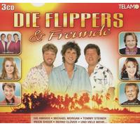 DIE FLIPPERS & FREUNDE (Jürgens, Andrea, Clüver, Bernd. Amigos ) 3 CD NEUF