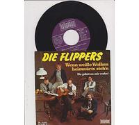 DIE FLIPPERS - Wenn weiße Wolken heimwärts zieh´n/Du gehst an mir vorbei(7" Vinyl Single)(1976)(Bellaphon BL 11344)