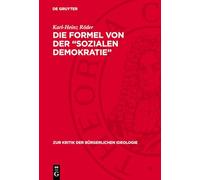 Die Formel Von Der „sozialen Demokratie“: Staat Und Demokratie in Der Ideologie Des Sozialreformismus