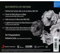 DIE FREITAGSAKADEMIE - BACH CONCERTOS: LOST AND FOUND CD NEUF