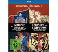 DIE FRITZ LANG INDIEN-EDITION (DOPPELAMARAY) BD 2 BLU-RAY NEUF