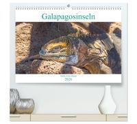 Die Galapagosinseln - Santa Cruz Island (hochwertiger Premium Wandkalender 2026 DIN A2 quer), Kunstdruck in Hochglanz: Der Kalender nimmt Sie mit auf ... Vielfalt an Tieren und Landschaften.