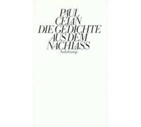 Die Gedichte aus dem Nachlaß