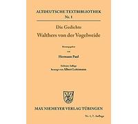 Die Gedichte Walthers Von Der Vogelweide