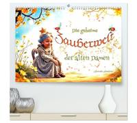 Die geheime Zauberwelt der alten Damen (hochwertiger Premium Wandkalender 2026 DIN A2 quer), Kunstdruck in Hochglanz: Humorvolle Einblicke in das magische Treiben zauberhafter Seniorinnen.
