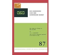 Die Gemeinden Und Der Gemeinsame Markt