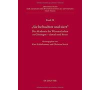 Die Geschichte Der Akademie Der Wissenschaften. Teil 1