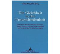 Die Gleichheit In Der Unterschiedenheit