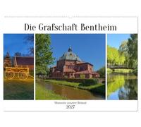Die Grafschaft Bentheim (Wandkalender 2027 DIN A2 quer), CALVENDO Monatskalender: Momente unserer Heimat