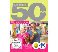 Zyx Music – Coffret fitness 50+ – Grande – Avec accessoires de massage – DVD