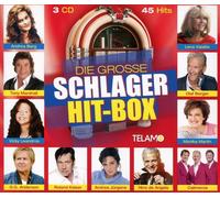 DIE GROSSE SCHLAGER HIT-BOX (CALIMEROS,OLAF BERGER,ANDREA JÜRGENS,...) 3 CD NEUF