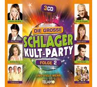 DIE GROßE SCHLAGER KULT-PARTY,FOLGE 2 (ROY BLACK, JÜRGEN DREWS, ...) 3 CD NEUF