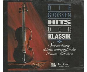 Die Grossen Hits der Klassik. Starorchester spielen unvergeßliche Taum Melodien. Reader's Digest Ausgabe [5 CDs]