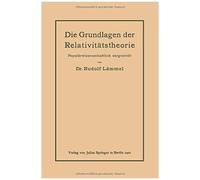 Die Grundlagen Der Relativitätstheorie