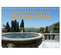 Die hängenden Gärten von Tivoli - Die Villa d'Este (Tischkalender 2026 DIN A5 quer), CALVENDO Monatskalender: Der Kalender der Villa d'Este 2014