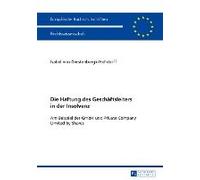 Die Haftung Des Geschäftsleiters In Der Insolvenz