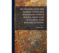 Die HandelzÃ1/4ge der Araber unter den Abbassiden durch Afrika, Asien und Osteuropa von Friedrich StÃ1/4we.