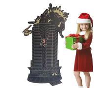 Die Hard Calendrier 'Avent - Calendrier de table avec décorations en bois de table | Hans Gruber Falling Off Plaza 'Avent Die Hard compte à rebours pour chambre à coucher