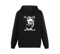 Die Hard Christmas Movie Hans Alan Rickman Fan Hoody Unisex Long Sleeve Hooded with Pocket Black S