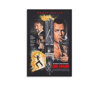 Die Hard Poster - Impressions sur toile représentant un flic solitaire qui combat des terroristes dans un gratte-ciel (14) - Impression sur toile décorative (30 x 45 cm)
