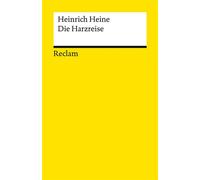 Die Harzreise - Heinrich Heine - Reclam Verlag - ebook (ePub) - Livre