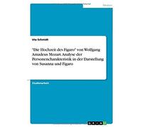 Die Hochzeit Des Figaro" Von Wolfgang Amadeus Mozart. Analyse Der Personencharakteristik In Der Darstellung Von Susanna Und Figaro