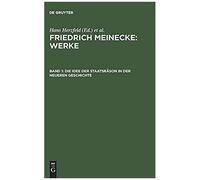 Die Idee Der Staatsräson In Der Neueren Geschichte