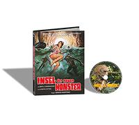 Die Insel der neuen Monster-Mediabook-Cover E Italienisches Plakat mit deutschem Titel-Limited Edition Auf 450 Stück [Blu-Ray] [Import]