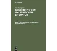 Die Italienische Literatur Der Renaissancezeit